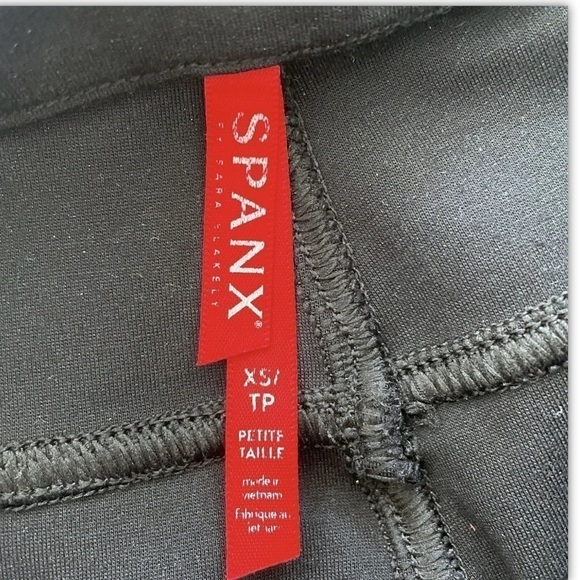 Spanx The Perfect Pants Four Pocket Ankle Black Pants Women's Sz XS Petite - Picture 6 of 10